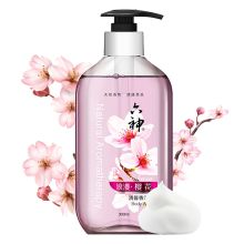 六神 浪漫樱花清馨香浴露 300ml 单位：瓶