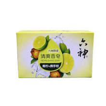 六神 清爽香皂青柠+佛手柑 125g 单位：块