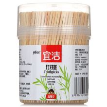 宜洁 Y-9890 竹牙签 长约6.5cm 配色 (单位:包)