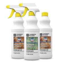 雅彩洁 多功能泡沫清洁剂500ml*2+玻璃清洁剂去除水垢皂垢500ml 单位：套