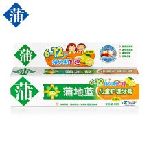 蒲地蓝 可炎宁功效牙膏儿童6-12岁换牙期柠檬味 60g 单位：支