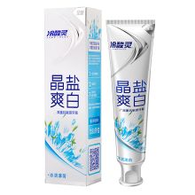 冷酸灵 晶盐爽白牙膏 130g 单位：支