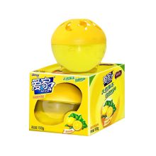 爱家 柠檬 爱家透明空气清新剂100g（单位：瓶）配色