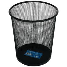 可得优 LJ-01 小号铁网垃圾篓 220*261mm 单位：个 黑色