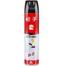 枪手 驱杀蟑螂气雾剂无香 600ml 单位：瓶