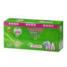 白猫 激光电热蚊香液 45ml*2瓶+加热器植物清香型（单位：套）