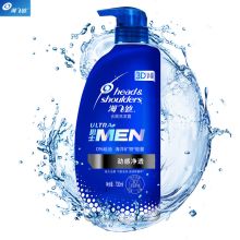 海飞丝 男士去屑洗发露劲感净透 730ml  单位：瓶