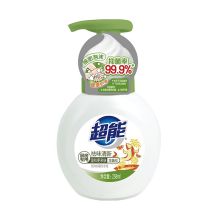 超能 泡沫抑菌洗手液 金盏花 258ml （单位：瓶）