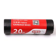 欧标 F4603 60*80cm 加厚点断式垃圾袋 20只/卷 黑色（单位：卷）