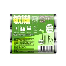 敏胤 6080 60*80cm 垃圾袋15个/卷 3卷/包(计价单位：包)黑色
