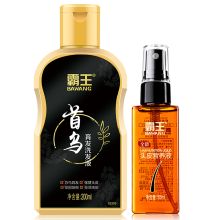 霸王 何首乌防脱生发液套装首乌育发洗发液200ml*2+头皮营养液55ml*2 单位：套