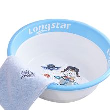 龙士达 LS-0206 彼得猫脸盆 27cm 蓝 (单位：个)