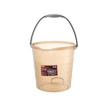 龙士达 L-1296 大容量加厚手提透明塑料水桶 大号16L (单位:个) 棕