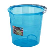 龙士达 L-1296 大容量加厚手提透明塑料水桶 大号16L (单位:个) 蓝