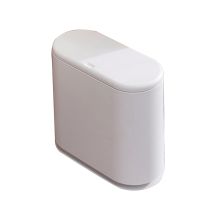 双庆 SQ-3171 大号带盖手分类垃圾桶 白色 (单位：个)