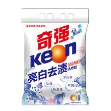 奇强 深层去渍洗衣粉 无磷低泡易漂百合花香 1.018kg 单位:袋