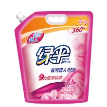 绿伞 去污超人熏衣芳菲洗衣液补充装 3kg （单位：袋）