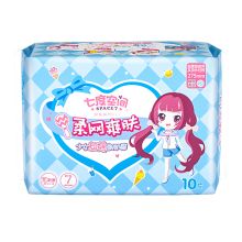 七度空间 少女超薄柔网爽肤卫生巾275mm 10片（单位：包）