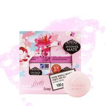 爱敬 玫瑰樱花 100g*4 香皂(单位：盒)