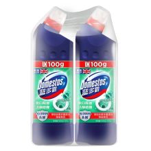蓝多霸/DOMESTOS 香杉松木香 挂壁持久洁厕啫喱  长效洁净 YC 2*600G