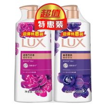 力士/LUX 迷情芍药香+幽莲魅肤 沐浴乳 促销装 YC 700G+700G