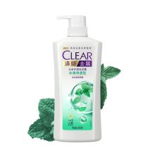清扬/CLEAR 冰爽薄荷止痒型 三重净屑 洗发露  去屑 白瓶CRT YC 650G