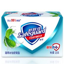 舒肤佳 薄荷冰怡舒爽型香皂 125g 单位：块