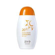 美加净 水润保湿防晒乳SPF20/PA++椰子荔枝 100ml 单位：瓶