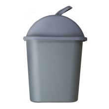 白云清洁(BAIYUN CLEANING) AF07008优质塑料 小号带盖的 垃圾桶  (计价单位：个)