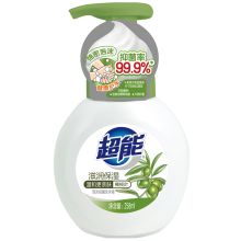 超能 泡沫抑菌洗手液滋润保湿 258ml 单位：瓶