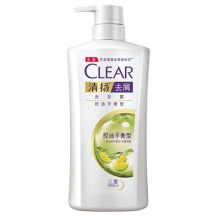 清扬 去屑洗发露控油平衡型白瓶 750g 单位：瓶