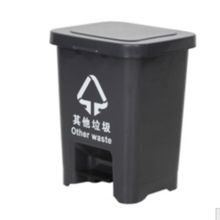 国产 LH-10G 256*225*340MM 脚踩垃圾桶 灰色（单位：个）