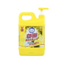 白猫 1.5Kg 高效去油洗洁精 （10瓶/箱） 黄色（单位：瓶）
