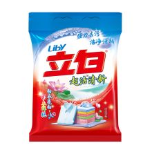 立白 超洁清新无磷洗衣粉4kg 单位：袋