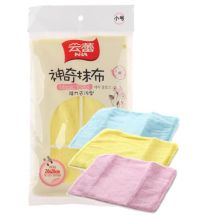 云蕾 20*20cm 超强去油污双层百洁布 彩色 (1块装)