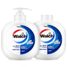 威露士/Walch 洋甘菊儿童洗手消毒清香家用套装 480ml+480ml 洗手液