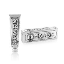 玛尔斯 MARVIS 美白薄荷牙膏 去渍美白 银色 85ML
