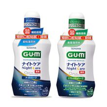 全仕康 GUM 漱口水家庭量贩两件套(清新薄荷500ML+香草薄荷450ML）