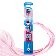 佳洁士 CREST 天鹅绒黑茶护龈超细软毛牙刷