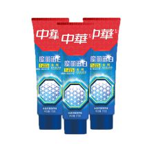 中华 牙膏金纯魔丽迅白套装 冰晶双重薄荷牙膏170G*3 刘昊然礼盒