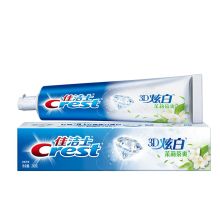 佳洁士 CREST 3D炫白 茉莉茶爽牙膏240克 