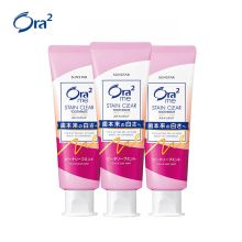 皓乐齿 ORA2 亮白净色 牙膏 140G×3鲜桃薄荷 美白亮齿 温和不刺激