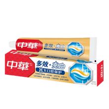 中华 ZHONGHUA 多效+亮白 清新薄荷牙膏130G