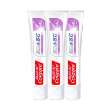 高露洁 Colgate 劲白竹炭套装（劲白竹炭牙膏120g×3+适齿炭牙刷×3支 ）