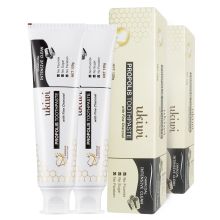 纽西小精灵 UKIWI 新西兰进口 蜂胶备长炭牙膏 120G*2 洁齿护龈不添加氟 