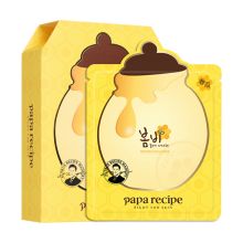 春雨papa recipe 黄色经典款蜂蜜面膜  黄春雨10片/盒