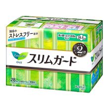 花王/KAO  乐而雅S系列夜用 卫生巾 20.5厘米28片 28片