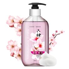 六神 樱花香氛 沐浴露 温和保湿长久留香 通用规格,680ml