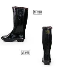 安全牌 40码 耐酸碱胶靴 黑色(单位：双)