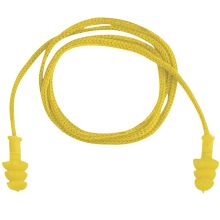 代尔塔 103119 可重复使用带线耳塞 CONICFIR050 （圣诞树型TPR材质 ） (单位：付)